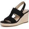 imageLifeStride Womens Tallulah Espadrille Wedge SandalBlack
