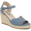 imageLifestride Womens Tess Wedge Espadrille SandalBlue Denim