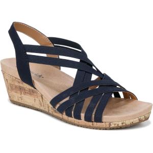 imageLifeStride Womens Mallory Strappy Wedge SandalLux Navy