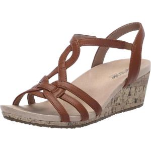 imageLifeStride Womens Monaco 2 Strappy Wedge SandalsTan