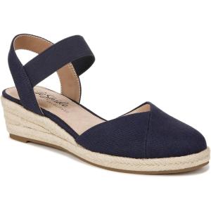 imageLifestride Womens Kimmie Wedge EspadrillesLux Navy Canvas