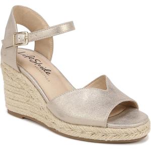 imageLifestride Womens Tess Wedge Espadrille SandalPlatino Gold