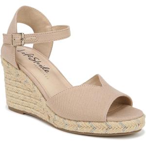imageLifestride Womens Tess Wedge Espadrille SandalTender Taupe