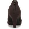 imageLifestride Womens Gia SlipOn Heeled BootiesDark Chocolate
