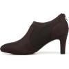 imageLifestride Womens Gia SlipOn Heeled BootiesDark Chocolate