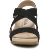 imageLifestride Womens Sincere Wedge SandalBlackTan