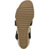 imageLifestride Womens Sincere Wedge SandalBlackTan