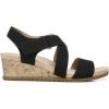 imageLifestride Womens Sincere Wedge SandalBlackTan