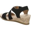imageLifestride Womens Sincere Wedge SandalBlackTan