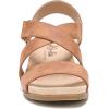 imageLifestride Womens Sincere Wedge SandalTan Faux Leather