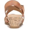 imageLifestride Womens Sincere Wedge SandalTan Faux Leather