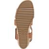 imageLifestride Womens Sincere Wedge SandalTan Faux Leather