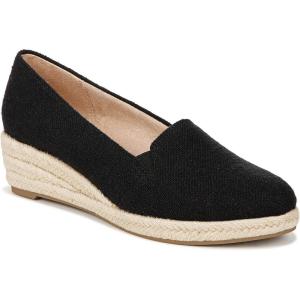 imageLifestride Womens Kamilla Wedge EspadrillesBlack Linen