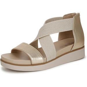 imageLifeStride Womens Giselle SandalGold Faux Leather