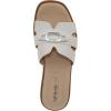 imageLifeStride Womens Royalty Bit Slide SandalNaturalSilver