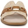 imageLifeStride Womens Royalty Bit Slide SandalNaturalTan