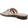 imageLifeStride Womens Royalty Bit Slide SandalPlatino Gold Faux Leather