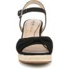 imageLifeStride Womens Tahlia Espadrille Wedge SandalBlack