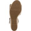 imageLifeStride Womens Tahlia Espadrille Wedge SandalPlatino Gold Faux Leather