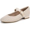 imageLifeStride Womens Cameo Mj 3 Mary Jane FlatCream