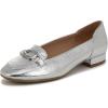 Silver Faux Leather