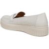 imageLifeStride Womens Geneva Chop Loafer FlatCloud White
