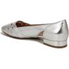 imageLifeStride womens Carmen Skimmers Ballet FlatSilver Metallic
