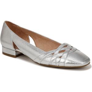 imageLifeStride womens Carmen Skimmers Ballet FlatSilver Metallic