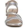 imageLifeStride Womens Celia Slingback Strappy Dress SandalSilver Metallic