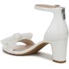 imageLifeStride Womens Florence Bow Heeled SandalWhite
