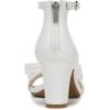 imageLifeStride Womens Florence Bow Heeled SandalWhite