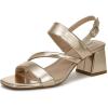imageLifeStride Womens Celia Slingback Strappy Dress SandalGold Metallic
