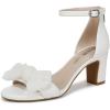 imageLifeStride Womens Florence Bow Heeled SandalWhite