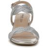 imageLifeStride Womens Charnelle Heeled SandalSilver Metallic