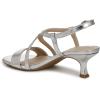 imageLifeStride Womens Nolita Heeled SandalSilver Faux Leather
