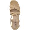 imageLifeStride Womens Adrianna Heeled SandalNatural Tan Woven