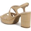 imageLifeStride Womens Adrianna Heeled SandalNatural Tan Woven