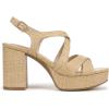 imageLifeStride Womens Adrianna Heeled SandalNatural Tan Woven