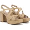 imageLifeStride Womens Adrianna Heeled SandalNatural Tan Woven