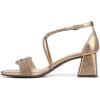 imageLifeStride Womens Captivate Strappy Block Heel Dress SandalsBronze