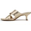 imageLifeStride Womens Nori Heeled SandalPlantino Gold Faux Leather