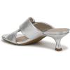 imageLifeStride Womens Nori Heeled SandalSilver Faux Leather