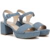 imageLifeStride Womens Trendy Heeled SandalDenim Blue