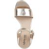 imageLifeStride Womens Trendy Heeled SandalPlatino Gold Metallic