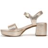 imageLifeStride Womens Trendy Heeled SandalPlatino Gold Metallic