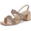 imageLifeStride Womens Celeste Heeled SandalRose Gold Metallic
