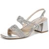 imageLifeStride Womens Celeste Heeled SandalSilver Metallic