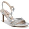 imageLifeStride Womens Mia Glitz Strappy Heeled Dress SandalsSilver