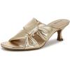 imageLifeStride Womens Nori Heeled SandalPlantino Gold Faux Leather