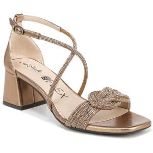 imageLifeStride Womens Captivate Strappy Block Heel Dress SandalsBronze